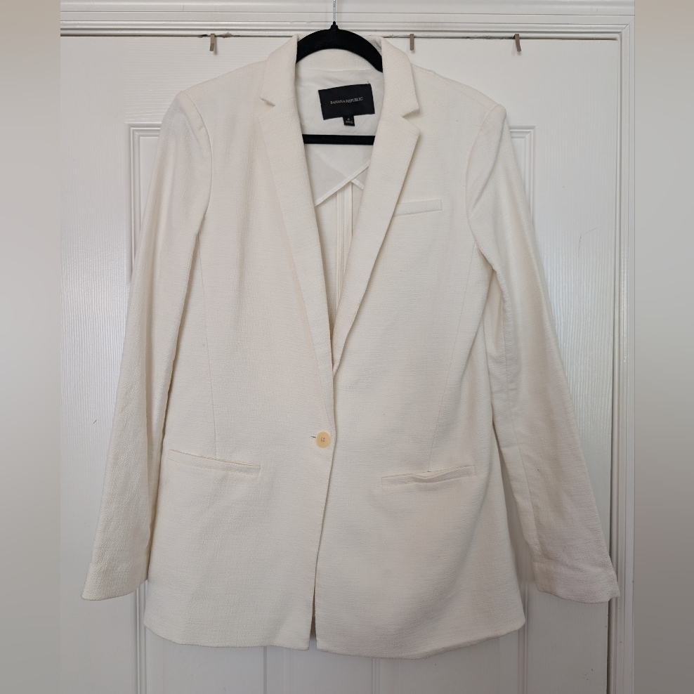 Banana Republic One Button Blazer